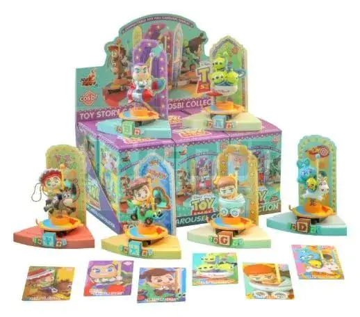 Toy Story Cosbi Figurines Mini Carousel Collection 10 Cm Blind Box Display (6) Retour Gratuit