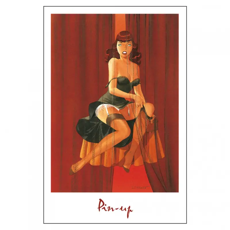 AFFICHE PIN-UP Haute Qualité