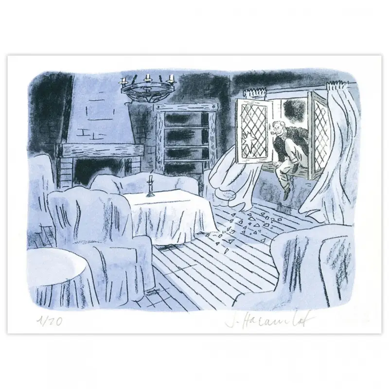 Dernier Modèle Lithographie La Fiancée du Dr Septimus, Fantômes du Suffolk