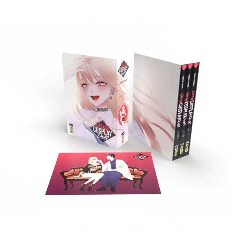 Nouveauté Coffret Sexy Cosplay Doll T 1 – 2 – 3 + ex-libris
