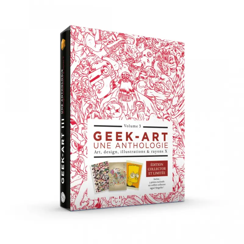 Geek Art, coffrets collector – Tome 3 – Coffret Geek-Art, une anthologie vol. 3 Vente Flash