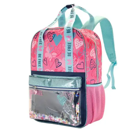 Populaire Sac à dos BeFree Oh My Pop ! rose