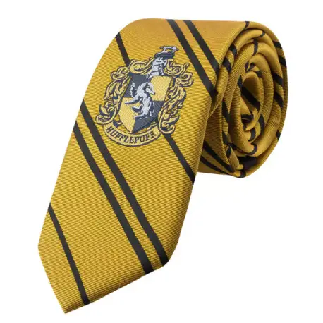 Cravate pour enfants en microfibre de Hufflepuff Certifié