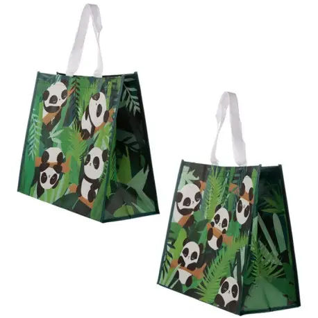 Populaire Sac shopping réutilisable Panda Bear Pandarama
