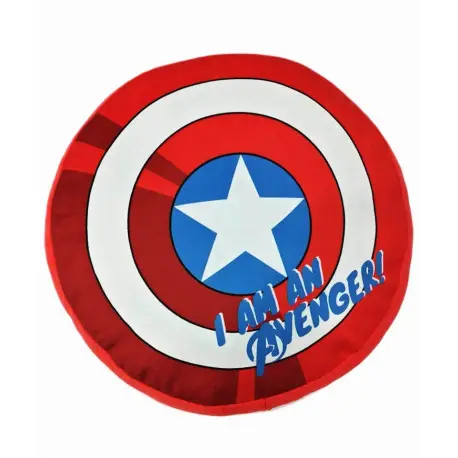 Coussin bouclier Captain America 40cm Marvel Avengers Pas Cher