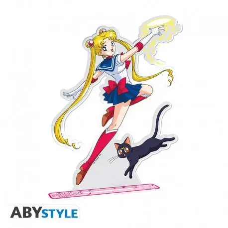 Paiement Sécurisé Figurine Acryl® XXL de Sailor Moon et Luna