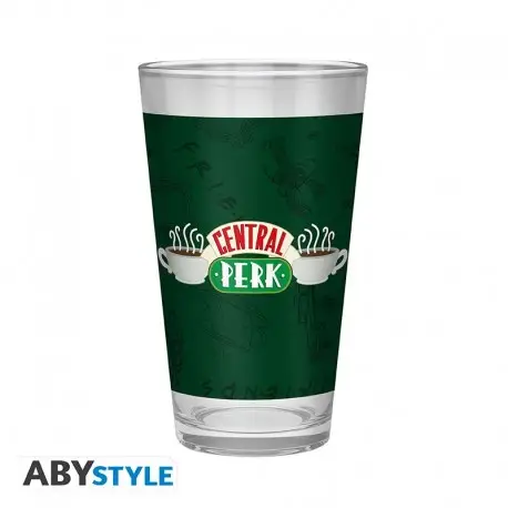 Meilleur Prix Grand Verre 400ml Central Perk Friends - Licence Officielle