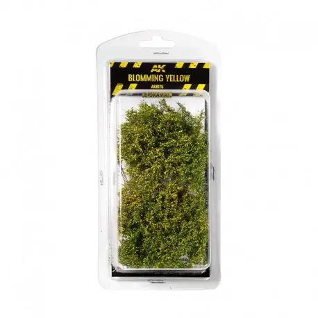 Acheter En Ligne Arbustes Synthétiques Blomming Yellow pour Dioramas 1:35/75mm/90mm