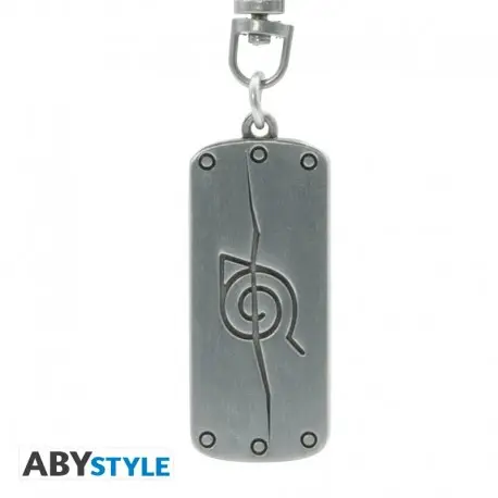 Achat Immédiat Porte-clés Métal Anti Konoha Naruto Shippuden