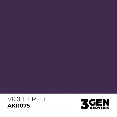 Peinture Acrylique Violet Red AK-Interactive 17ml Acheter Direct
