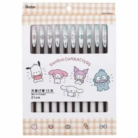 Expédition Rapide Pack de 10 Baguettes Sanrio de 21 cm