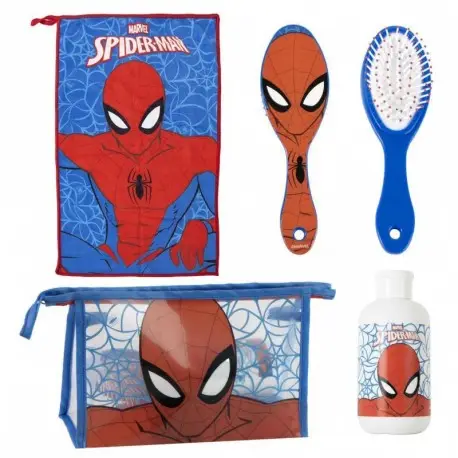 Nouvelle Collection Trousse de Toilette Voyage Spiderman Bleue