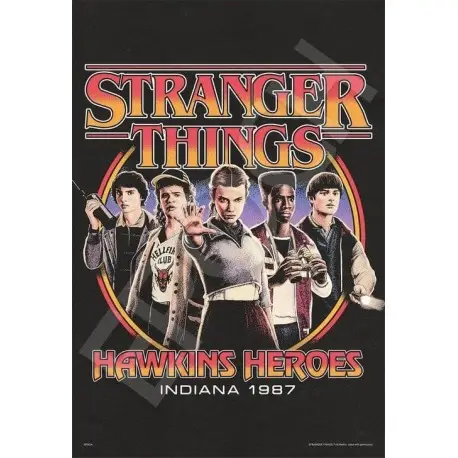 Puzzle 1000 pièces Hawkins Heroes Stranger Things Réduction