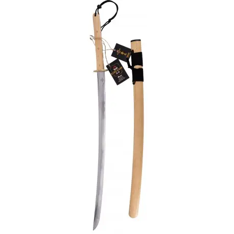 Solde Katana Fonctionnel KURO KAMI Kõboku en Acier au Carbone