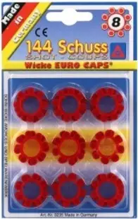 Marque Capsules « 8 » coups couronne 144 coups sur carte